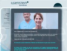 Tablet Screenshot of ilgenstein.ch